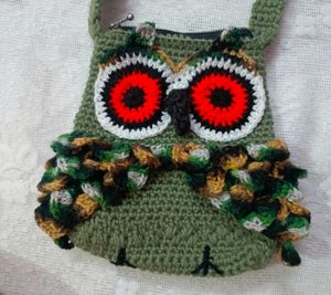 Crochet Owl Handbag 👜 🦉