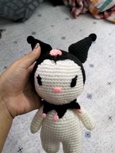 Crochet Kuromi Doll