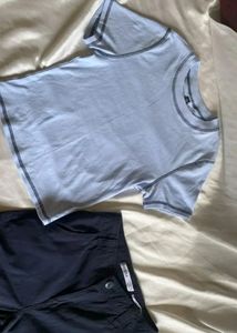 H&amp;M Blue Tshirt