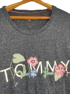 Stylish Gray Printed Tee