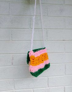 Crochet Crossbody Bag