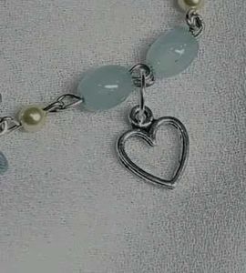 Celestial Blue: Handmade Bracelet