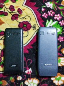 Lemon Mobile Only Need Battery And Micromax Require Repair Between 200 To 300 , If Any One Want 1 Phone He Can Give Offer Of 600 Or Both For 1000
