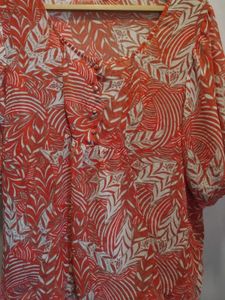 Beautiful Over Size Floral Print Top