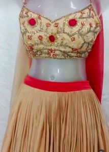 Hand Embroidery Lehengacholi