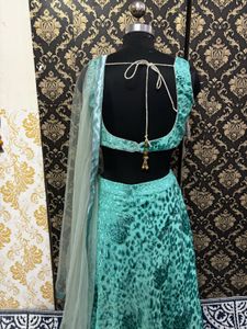 Mint Green Lehenga Set