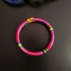Colorful Thread Bangles