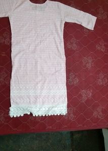 Embroidery Work Kurta Pure Cotton