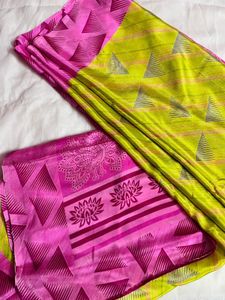 Satin Soft 2 Combo Saree