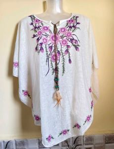 🎁Buy 2 Get 1 Free🎁Boho Floral Embroidered Top