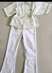 Girls' White Outfit