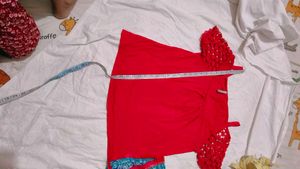 Very Cute N Beautiful Top With Shorts