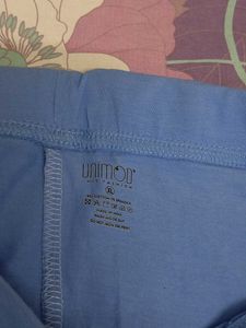 Unimod XL Blue knit Pants Super Streachable