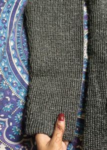Heavy winter coat for stylish look