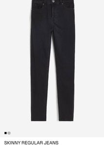 Black Skinny Regular Jeans