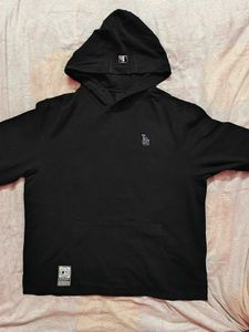 Black Baseball Hoodie