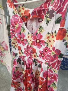 Floral Women Midi Dress