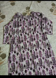 Elegant Purple Kurta Set
