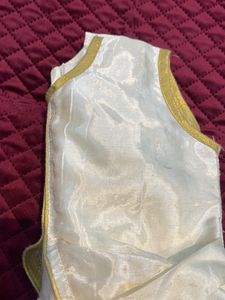 Kasavu Frock For 1-2 Year Old