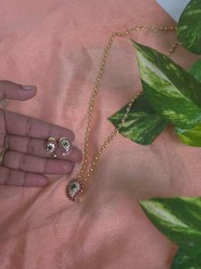 Elegant Mango Design Necklace Set