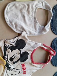Cotton Baby Bibs Bundle