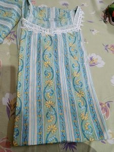 Floral Print Kurta Set