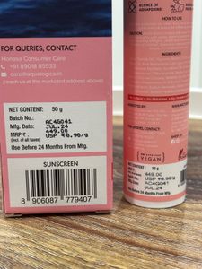 Aqualogica Dewy Sunscreen Watermelon