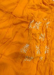 Vibrant Mustard Ethnic Dress