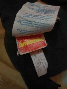 plush toy of Toothless Dragon