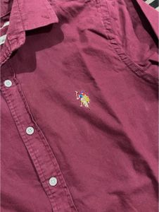 U.S. Polo Assn. Maroon Shirt