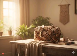 Artisan Crafted Quilted Handbag - Desi Andaz, Mode