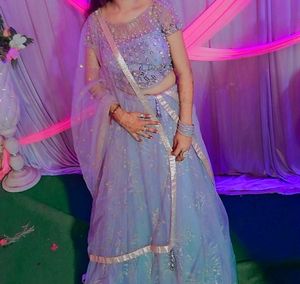 Lehnga Choli With Dupatta Swipe available