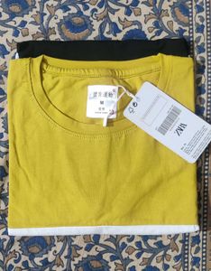 Zara Mustard T-Shirt