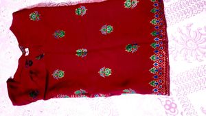 Maroon kurti