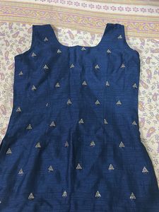 Elegant Navy Blue Kurta