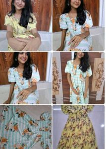 Combo of 2 frock (Strechable)🧡