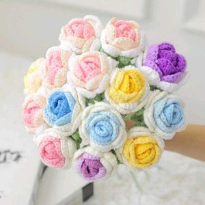 Crochet Rose Flower