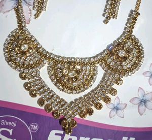 Rhinestone Statement Necklace