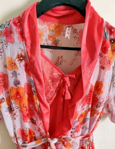 Satin Night Dress