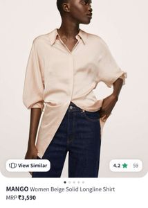 Mango Button Down Shirt