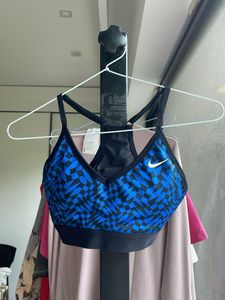 Nike Sports Bra - Blue & Black