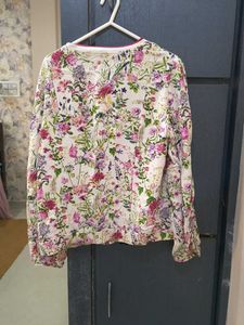 Floral Print Jacket