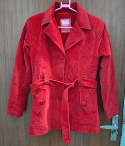 Red Velvet Coat