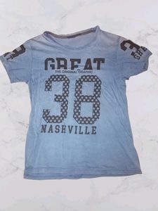 Great 38 Nashville Light Blue Tshirt