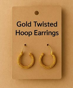 free🎋Donation Gold Hoop Earrings