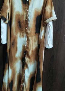 Stylish Brown Print Shirt