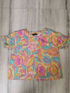 Multi Color Crop Top