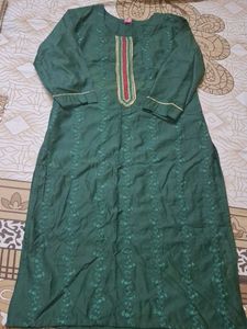 Green Colour Kurta