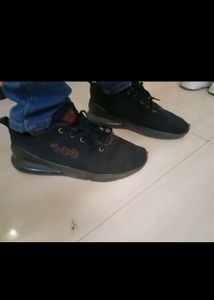 Campus Black Shoes For Men 👟👟