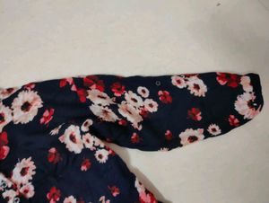 Colorful Flower ful Top